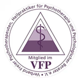 Mitglied im Verband Freier Psychotherapeuten, Heilpraktiker für Psychotherapie und Psychotherapeutischer Berater e.V.